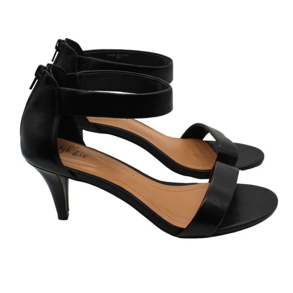 Style & Co Paycee Two-Piece Dress Sandals Black - Picture 4 of 12
